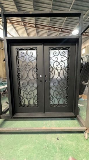 Brand New Wrought Iron Doors Heavy Duty& Stylish Started...