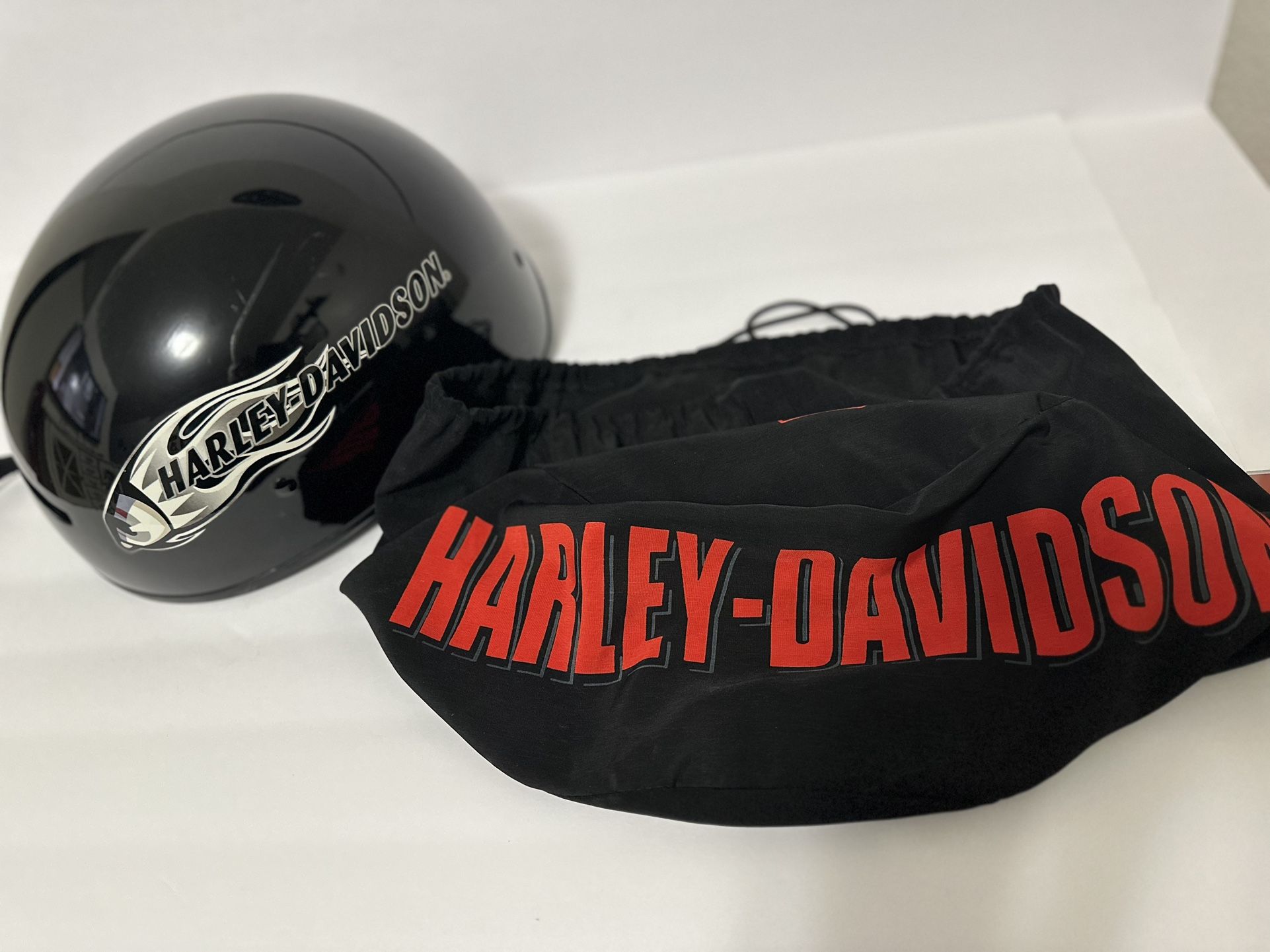Harley Davidson Helmet With Carry Bag