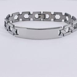 Brazalete para caballero Acero inoxidable/Stainless steel men's bracelet