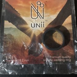Size 8 Silicone Wedding Ring 
