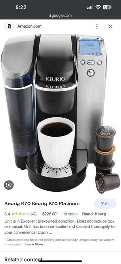 Keurig 2024 k70 manual