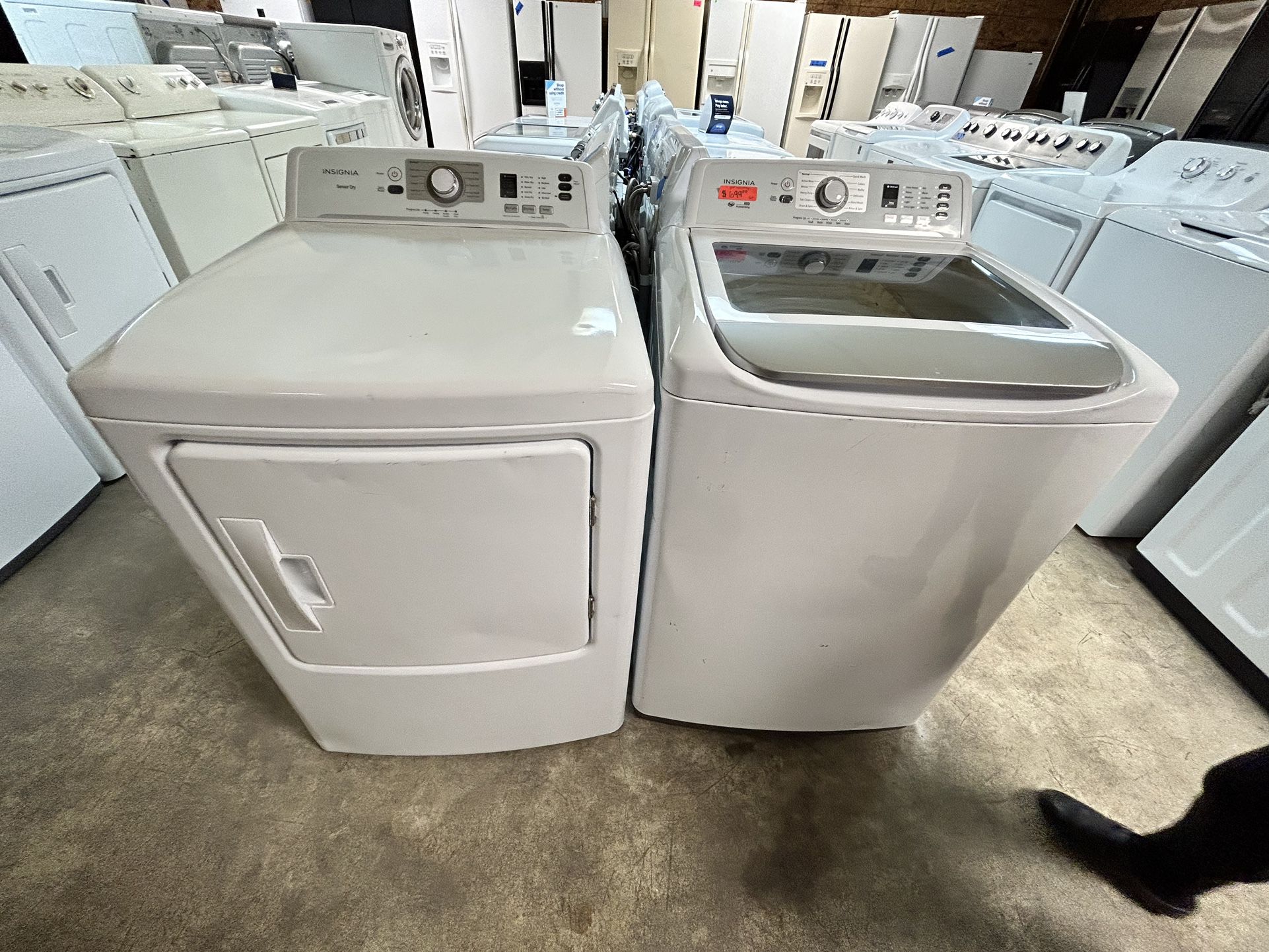 Insignia Washer And Dryer Set 