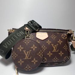 LV Multi Pochette Khaki