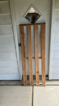 Wood for a garage shelf
