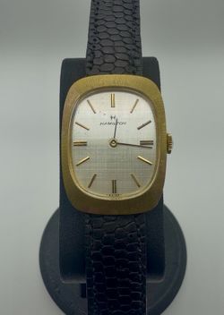 Vintage Hamilton Ellipse w/ Linen Dial - Manual Winding - $370