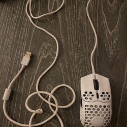 White RGB Cooler Master Mouse