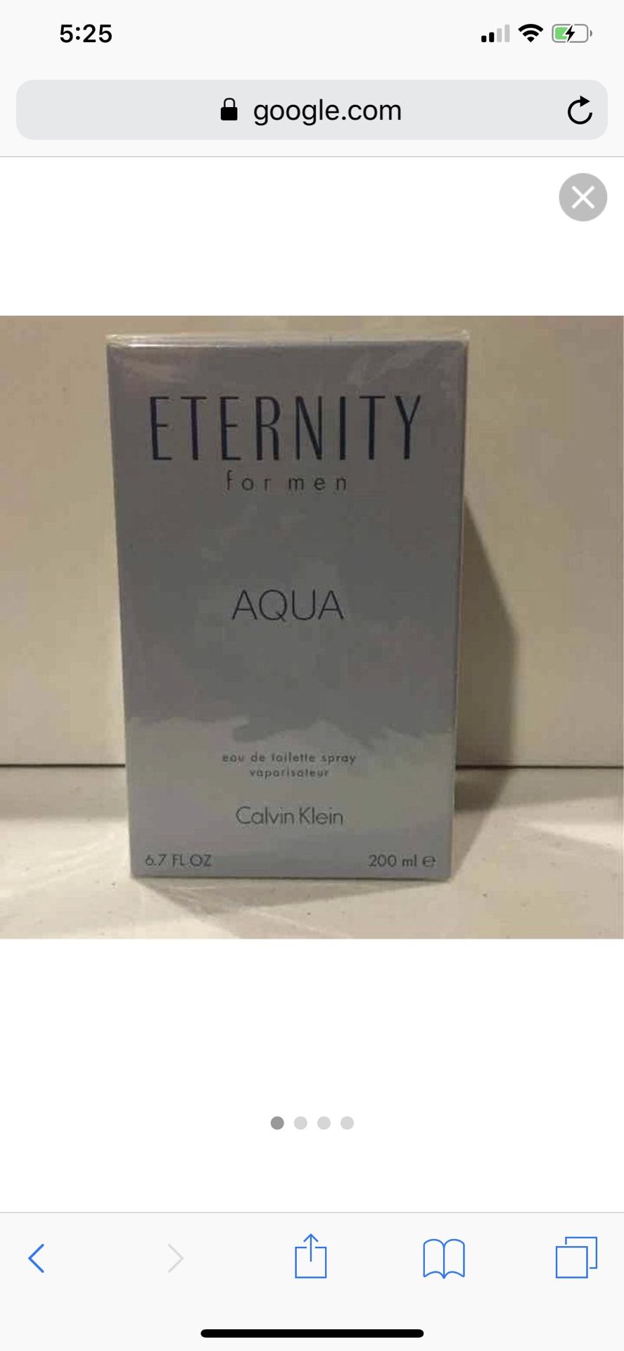 Eternity Aqua Perfume