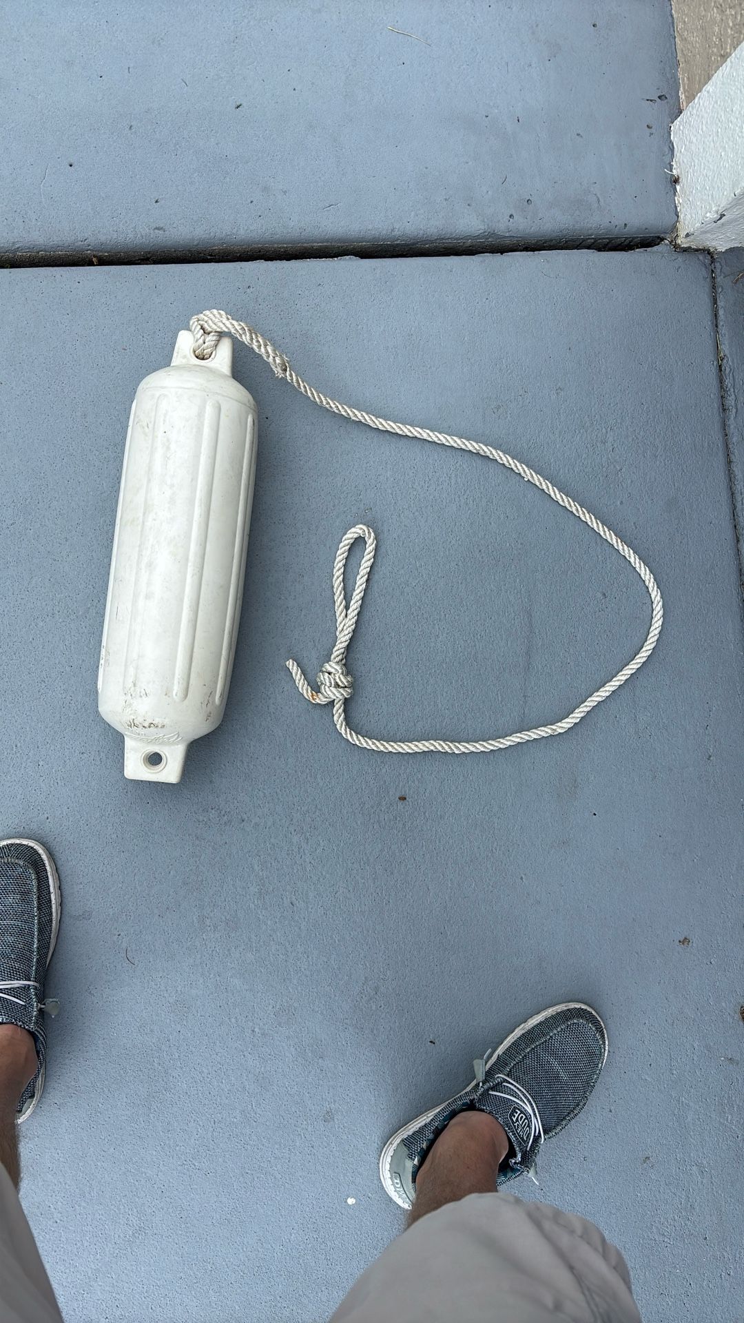 Boat Fender With Line