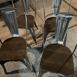 Farmhouse Dining Room set of 4 Chairs