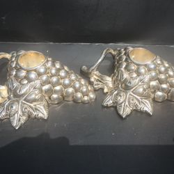 Godinger silver art candlestick holders