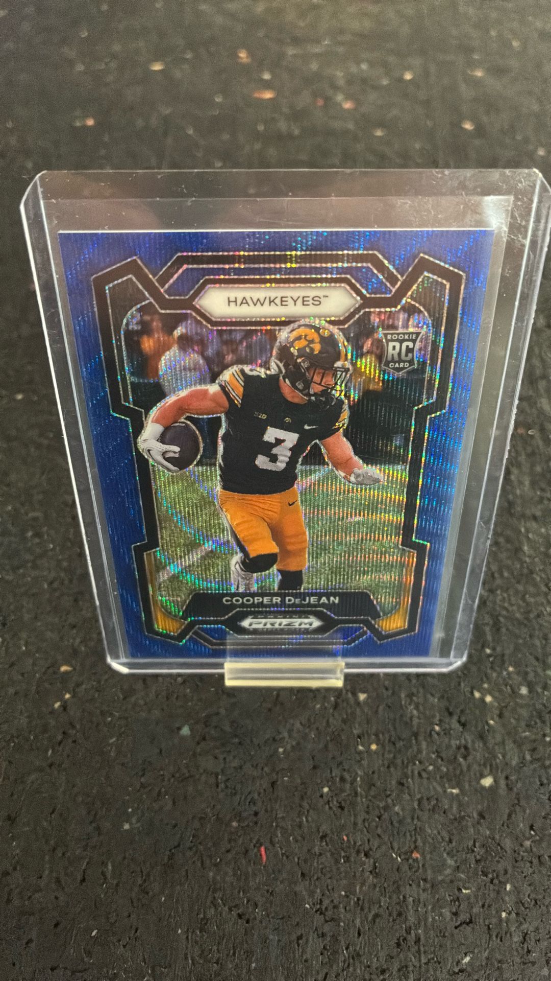 2024 Panini Prizm Draft Picks - Cooper DeJean #113 Blue Prizm /249 (RC)
