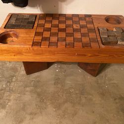 Checkers coffee table