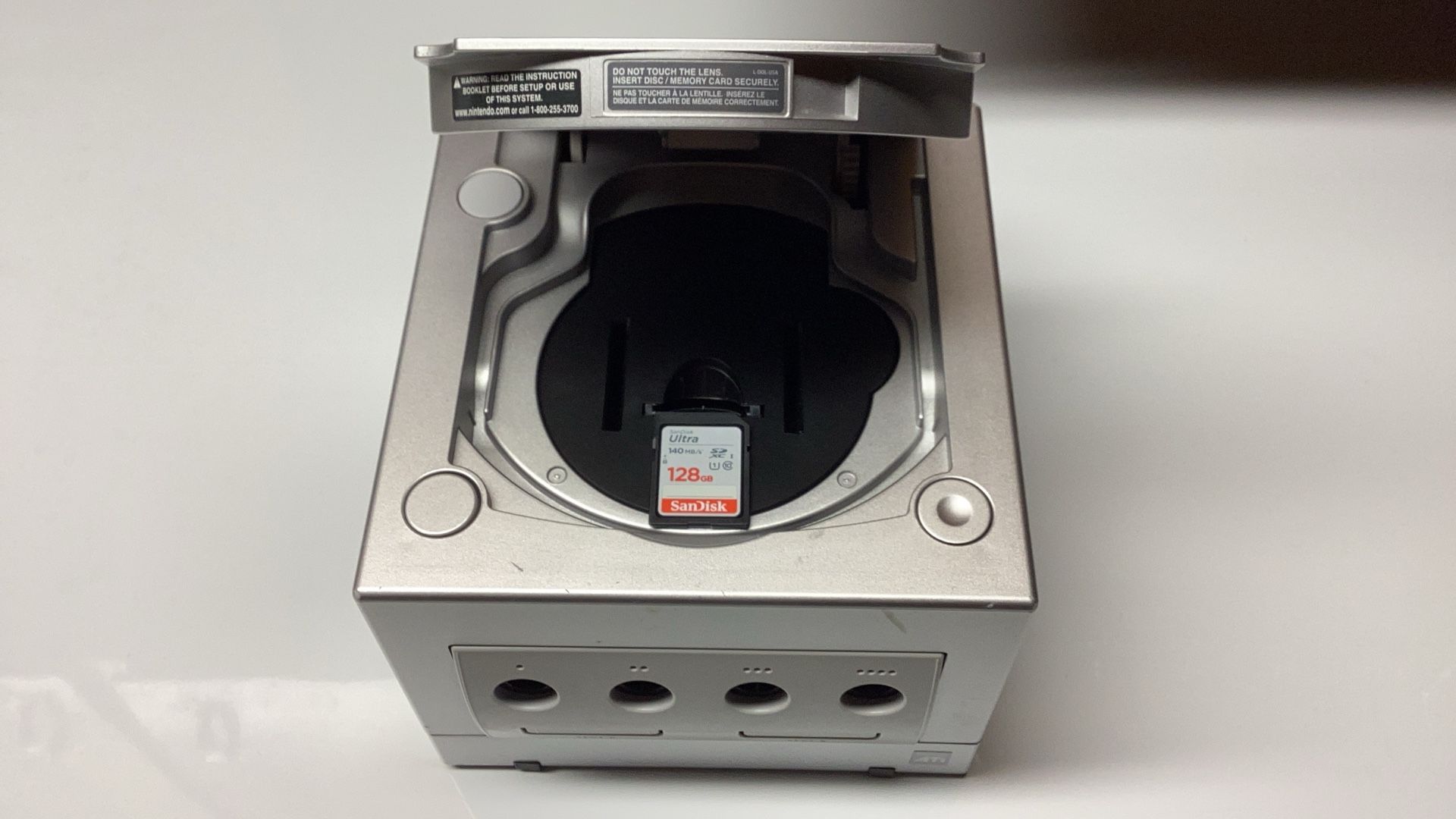 GameCube Modded With GC Loader