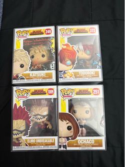 MHA Funko Pop Lot