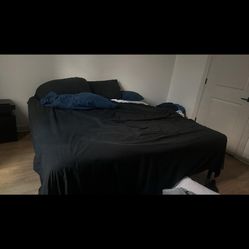 King BED AND MATTRESS 