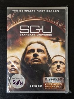 STARGATE UNIVERSE: THE COMPLETE FIRST SEASON DVD 6-DISC SET FACTORY SEALED