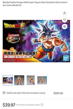 New Dragon Ball Z Son Goku Model Kit