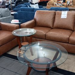 Brown Sofa Love Seat