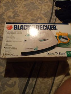 Black And Decker Iron 
