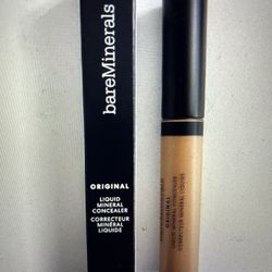 BareMinerals Original Liquid Mineral Concealer Shade: Tan 4C - 0.2 Fl Oz - New