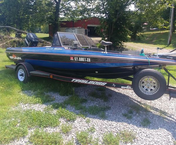 1990 cajun bass/ski boat