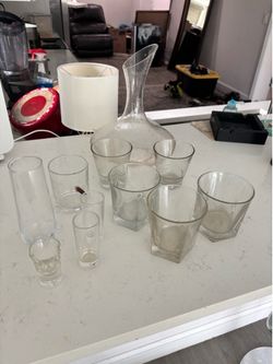 Drinking Glassware $5