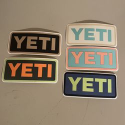 Yeti Stickers 