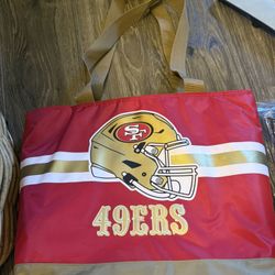 49ers Tote Bag - Cooler Tote - NWOT