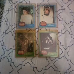 1977 Star Wars Collector Cards.