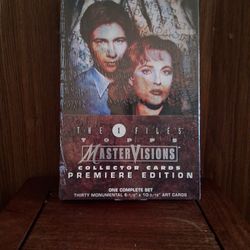 X-Files Topps Mastervision Collector Cards Premier Edition 
