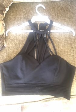 Women’s Black crop top