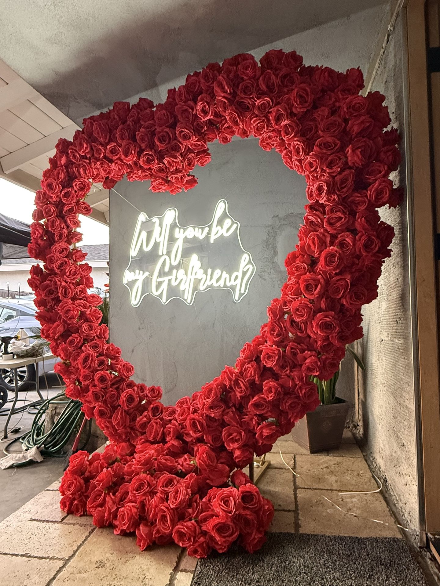 Heart and Led Luz 