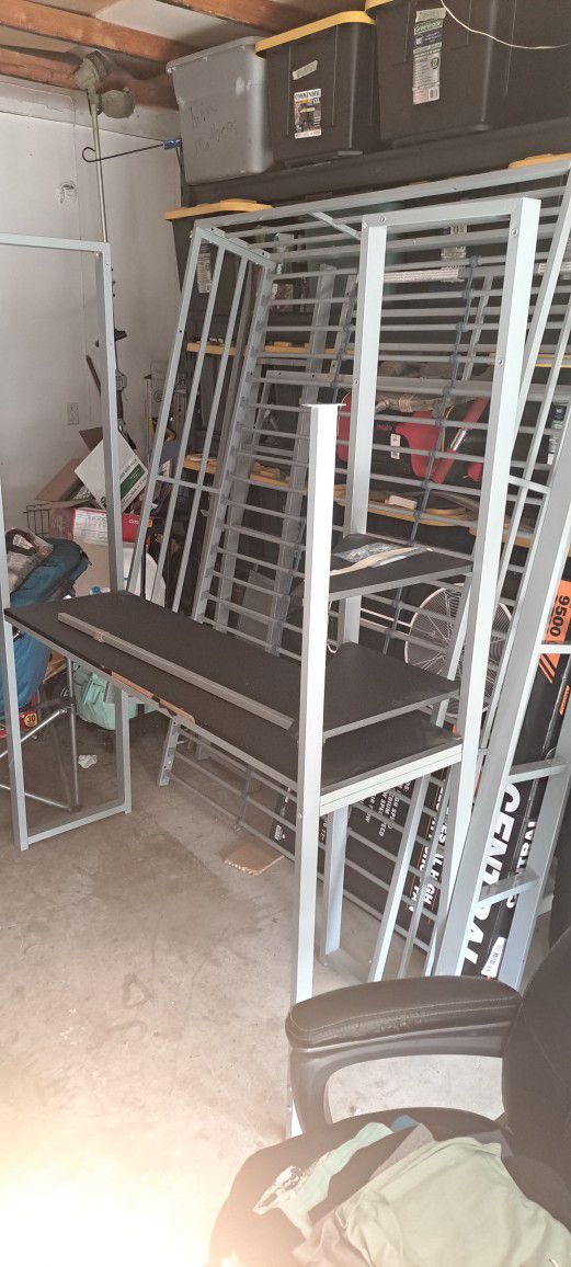 ***FREE**** Full Size Bunk Bed With Desk And Shelf