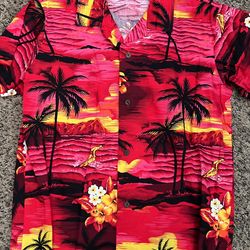 Palmwave Hawaiian Button Shirt
