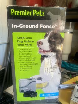 Premier Pet In-Ground Fence with Tone/Beep and Static- Cover up to 5 Acres