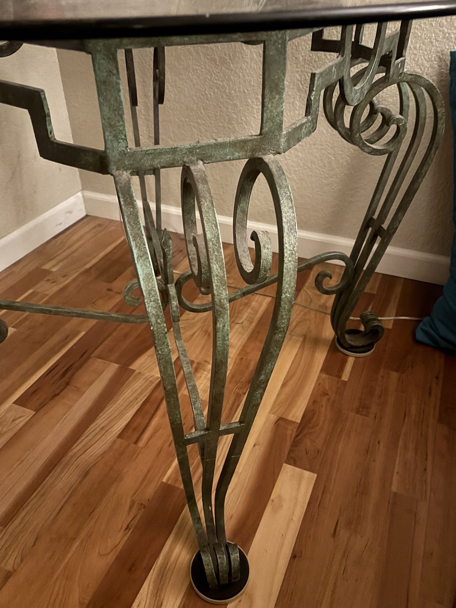 Vintage Rod Iron Table
