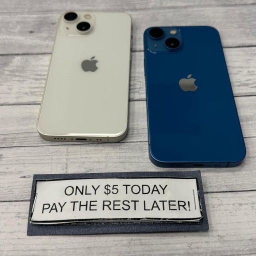 Apple iPhone 13 Mini Pay $5 and the rest later