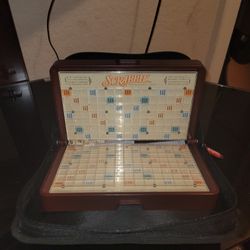 Vintage Travel Scrabble Game - Perfect for On-the-Go Word Lovers