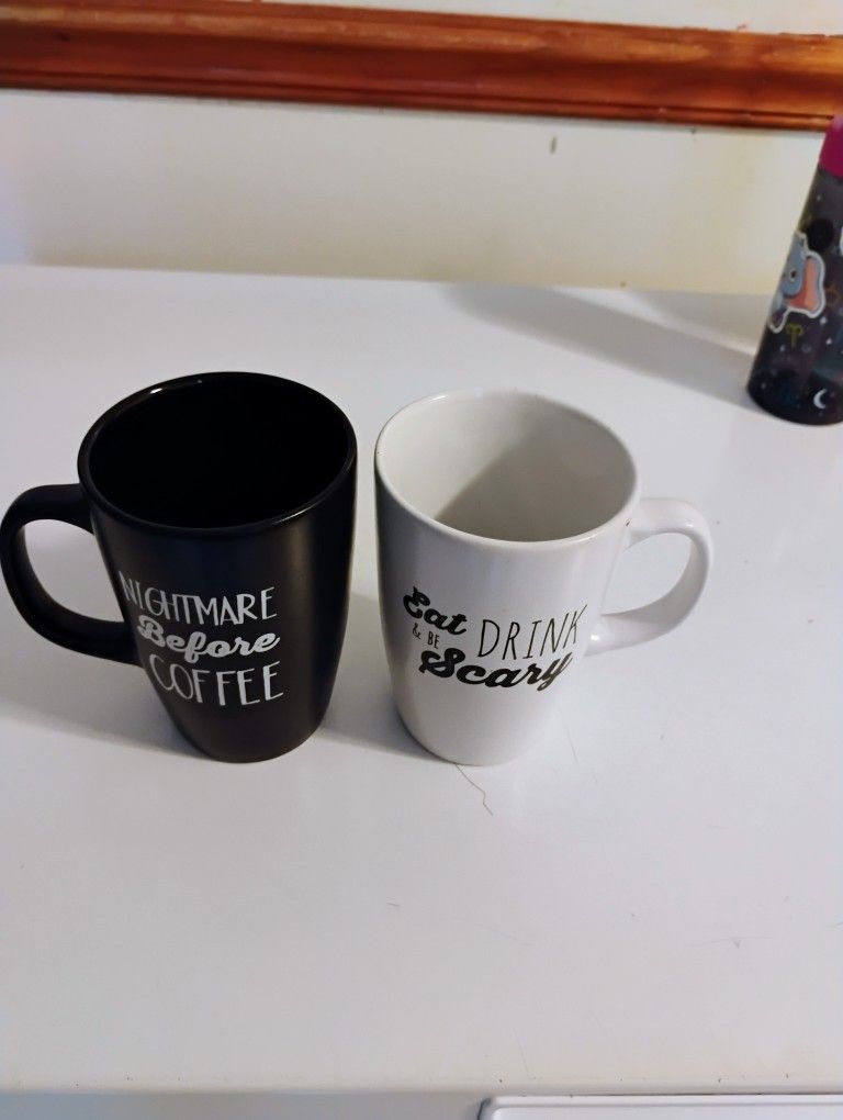 Two New Coffee Cups