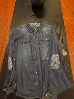 New long sleeve denim top