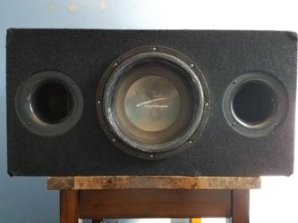 Audio Hahn 12" sub and box
