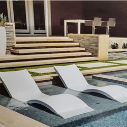 Pool Furniture, Ledge Lounger, Outdoor Patio Furniture 