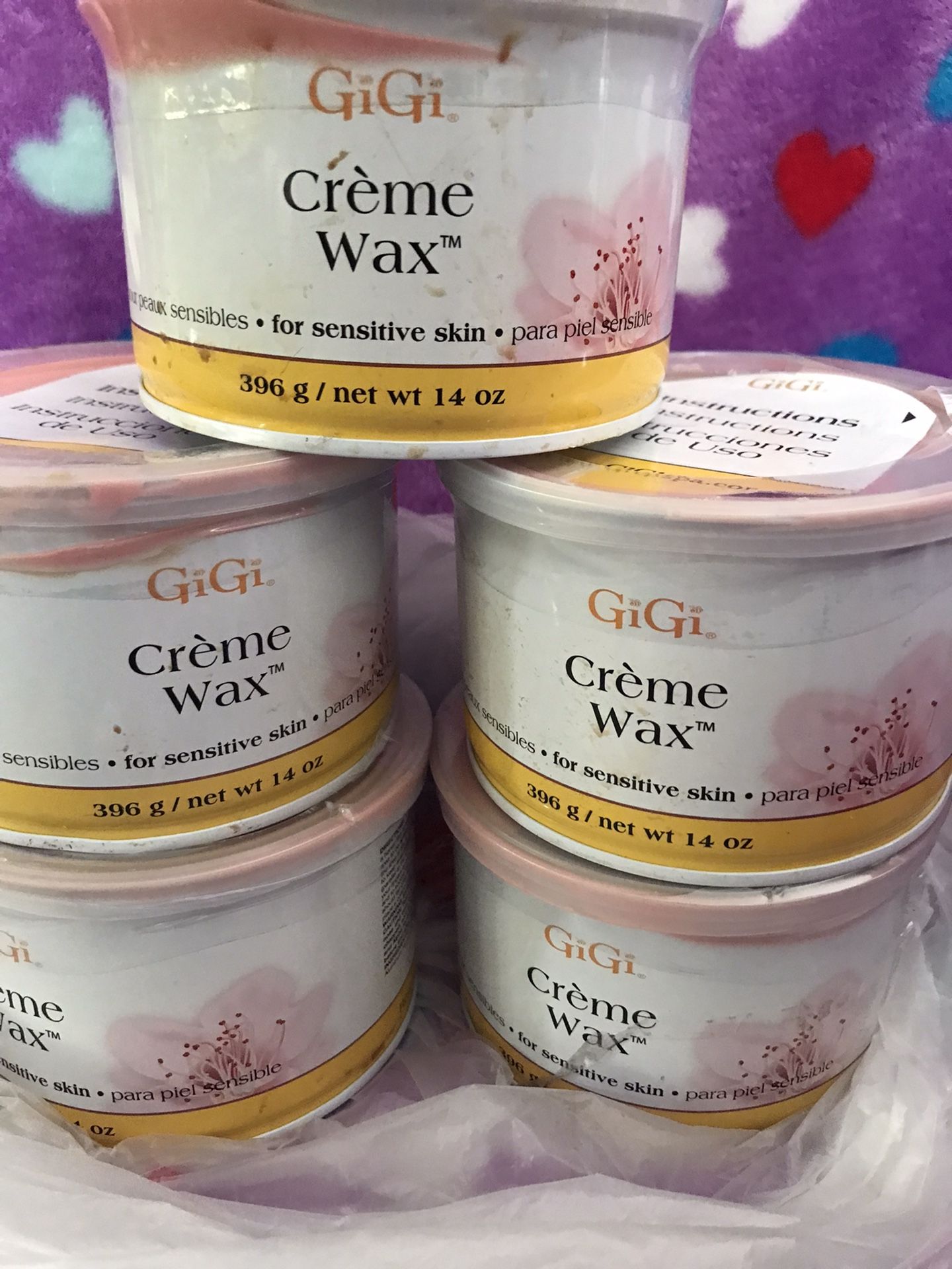 New GiGi Creme Wax     Hair  Removal 