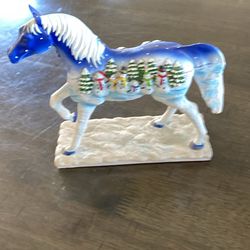 Trail of Painted Ponies LET IT SNOW #12285 Collectible Horse Statue