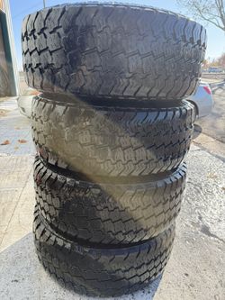 LT315/75R16 4 used tires Kumho Road Venture A/T