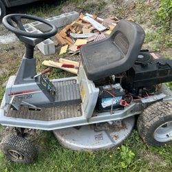 Craftsman 30 inch cut 10 HP 5 speed riding lawn mower