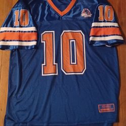 Boise State Broncos Men's Jersey Size 2XLARGE Football Orange Blue