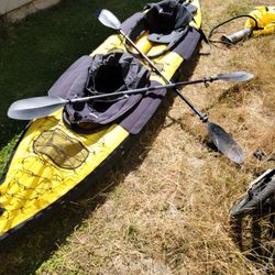 Inflatable Kayak. Sevylor 14fit