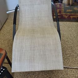 Rocking Chair Curved Rocker Chaise Lounge