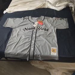 Authentic New York Yankees Negro Baseball Jersey